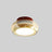 Retro ceiling lamp installed in corridor