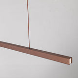 Linear Pendant Light Overhead Installation View