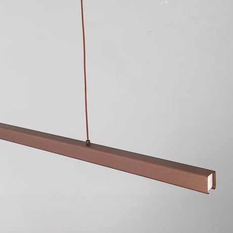 Linear Pendant Light Overhead Installation View