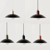 Colorful Glow Pendant Light with Sleek Silhouette | OroDwell