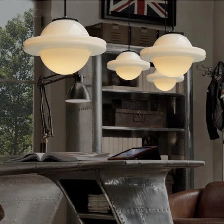 Pendant Light Installed In Bedroom Setting - OroDwell