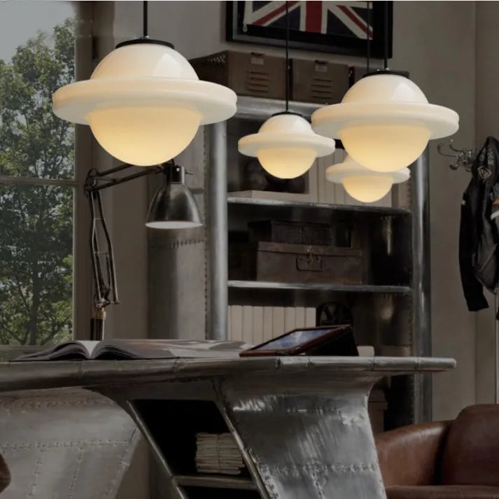 Pendant Light Installed In Bedroom Setting - OroDwell