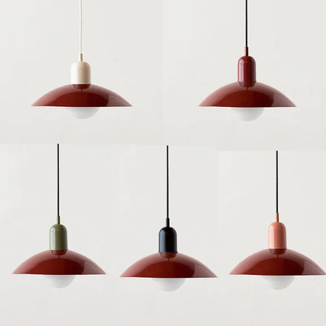 Macaron-Style Pendant Light with Colorful Glow | OroDwell