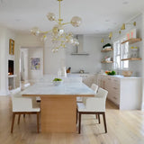 LustraNova Glass Bubble Pendant Light With Branching Arms Ambient Lighting - OpalDwell