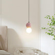 Modern pendant light for compact room spaces