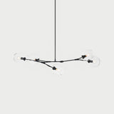 LustraNova Glass Bubble Pendant Light With Branching Arms Ambient Lighting - OpalDwell