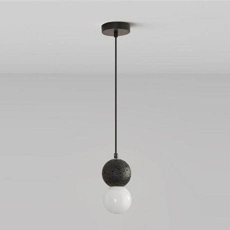 Glass LED lamp for contemporary home decor