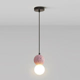 Glass pendant light for bedroom and dining room decor