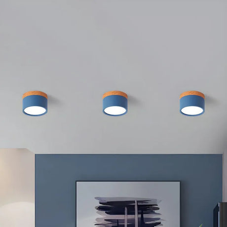Aluminum Ceiling Light Ambient Lighting View - OroDwell