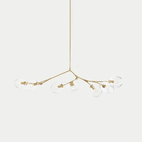 LustraNova Glass Bubble Pendant Light With Branching Arms Ambient Lighting - OpalDwell