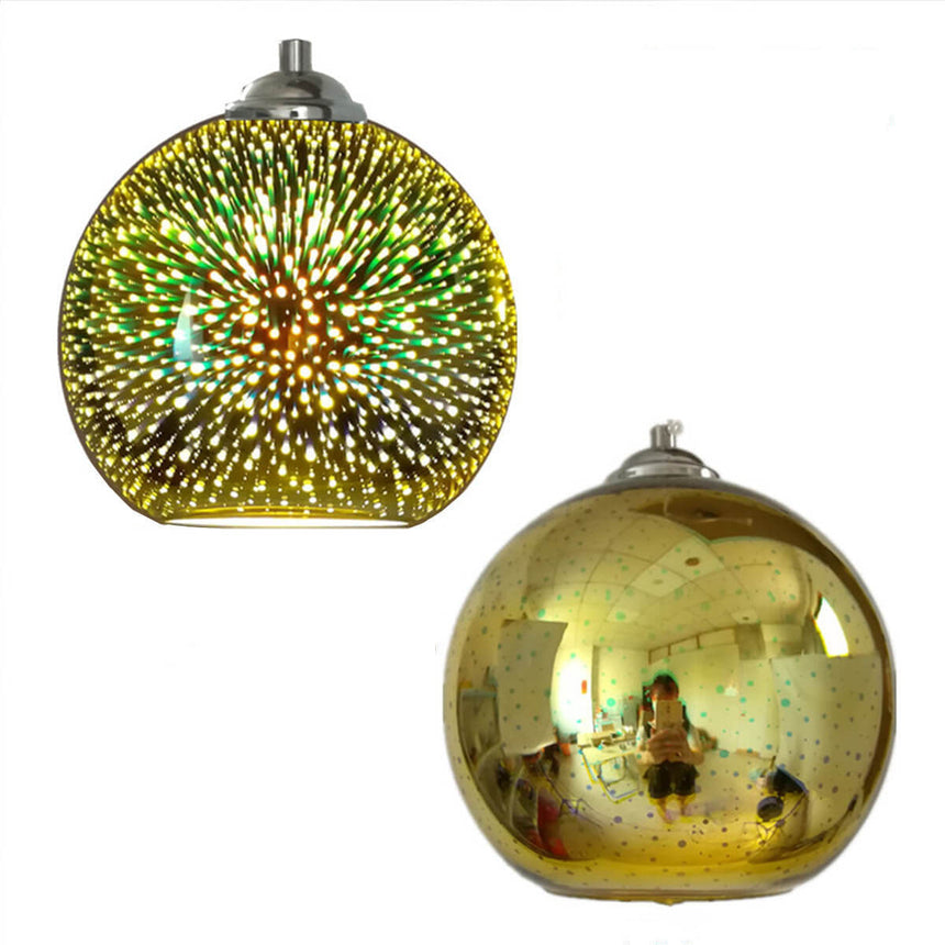 Prismora 3D Glass Pendant Light Rear Detail
