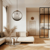 Minimalist Celestial-Inspired Bubble Glass Pendant Light for Modern Home Interiors | OroDwell
