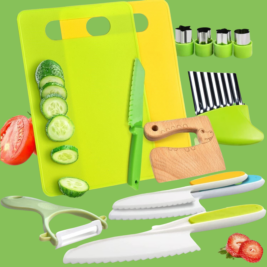 KidoChef Kitchen Play Set for Fine Motor Skill Development