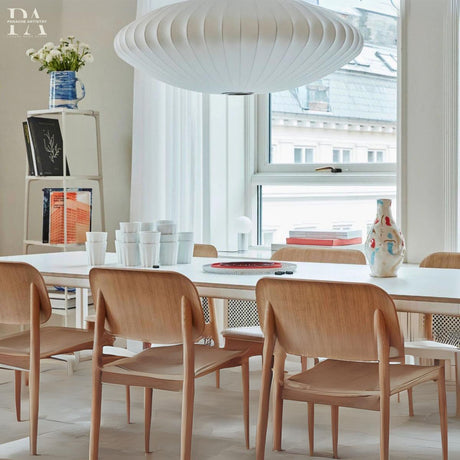 Aurelle Metal Pendant Light for living room | OroDwell