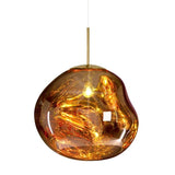LED Compatible Glass Pendant Light Fixture