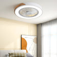 Boreal Timber Fan Natural Wooden Blade Texture - OpalDwell