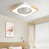 Boreal Timber Ceiling Fan Full Fixture View - OpalDwell