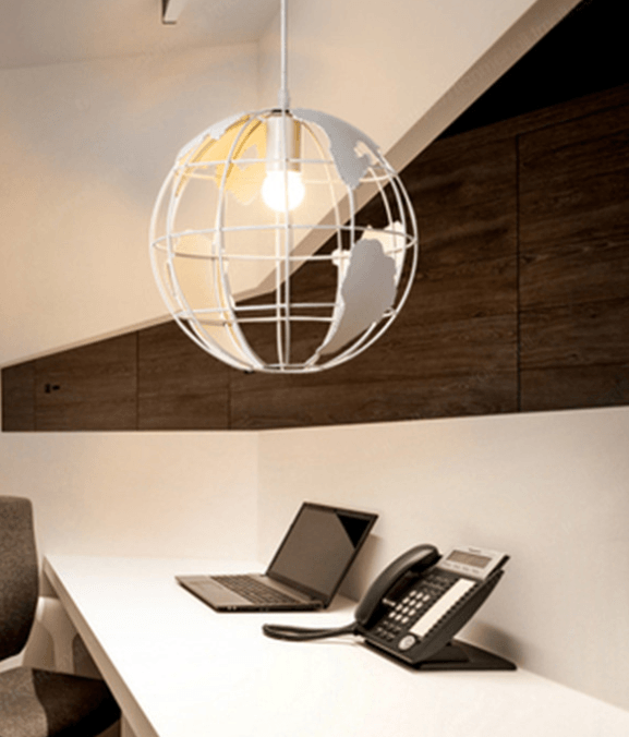 Avela Metal Globe Pendant Light for Living Room