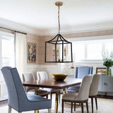 Black Chandelier for Kitchen Island Lighting