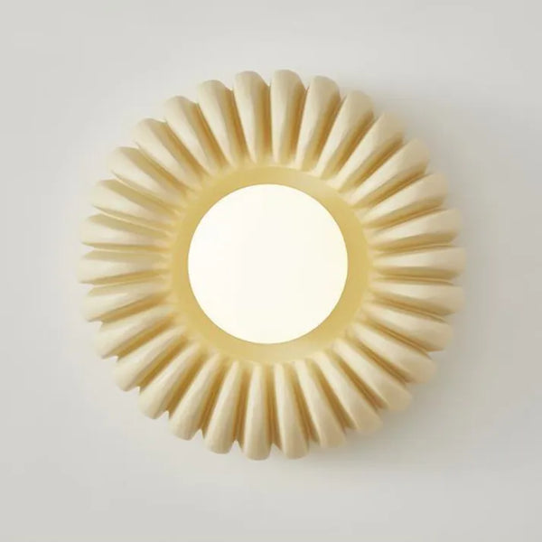 Resin Wall Lamp with warm glow lighting | OroDwell