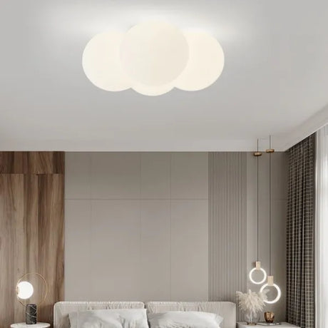 Sculptural Ceiling Light for Bedroom