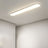 Slim Oval Ceiling Light for Modern Interiors