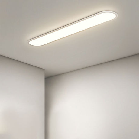 Slim Oval Ceiling Light for Modern Interiors
