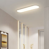 Slim Oval Ceiling Light for Office Spaces