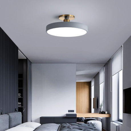 Metal Acrylic Ceiling Light Warm Light Glow
