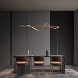 OrbaHalo Circular Metal Chandelier for Living Room
