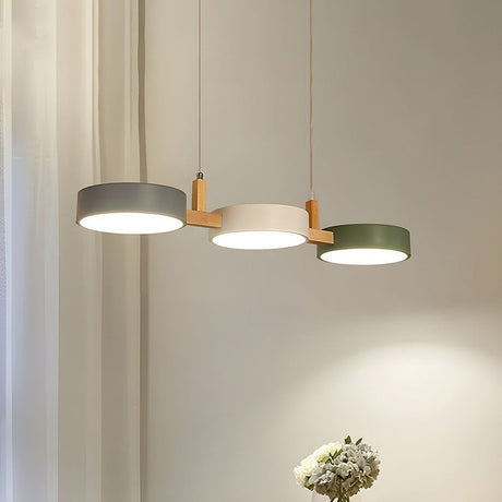 Nordic Multi-Light Fixture Close Up