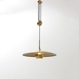 Vintage-Inspired Metal Pendant Lamp with Warm LED Glow