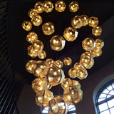 Geometric Pendant Light for Living Room Decor