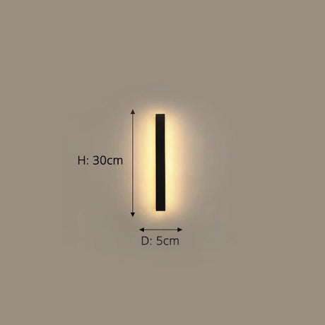 Soft LED Glow Wall Lamp with Sleek Silhouette | OroDwell