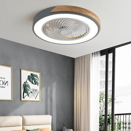 Boreal Timber Ceiling Fan Low Profile Mount - OpalDwell