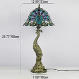 resin base table lamp for living room accent decor