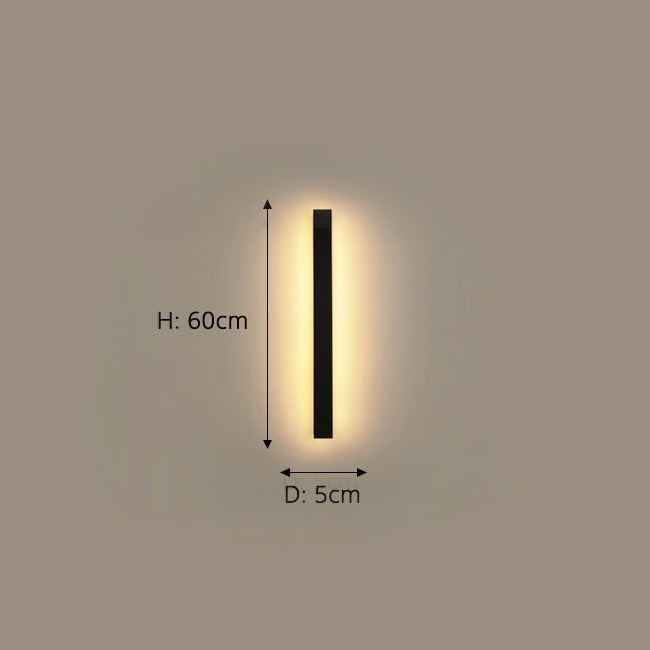 Acrylic and Iron Finish Wall Lamp Design Detail | OroDwell