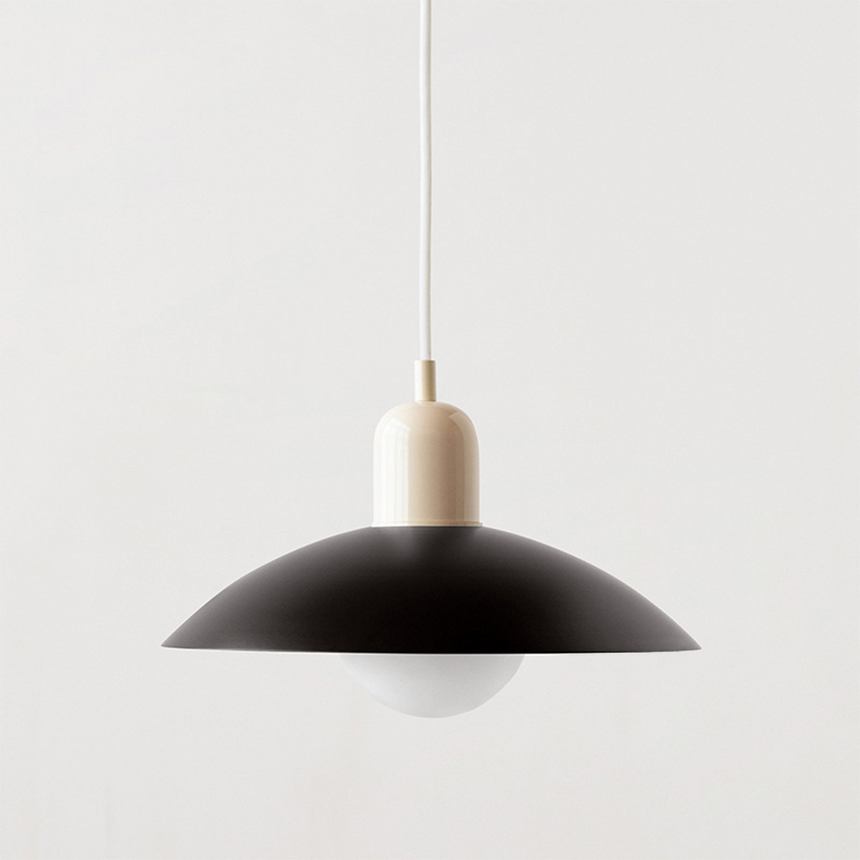 Iron and Glass Finish Pendant Light Design Detail | OroDwell