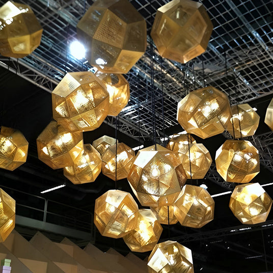Modern Round Pendant Light Design Detail