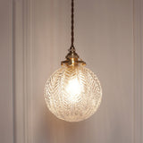 Veridia Glass Pendant Light Close-Up Detail - OroDwell