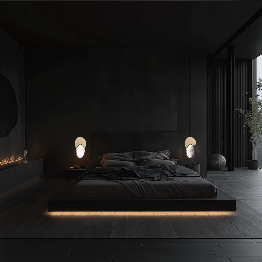 Steel Pendant Fixture for Modern Homes