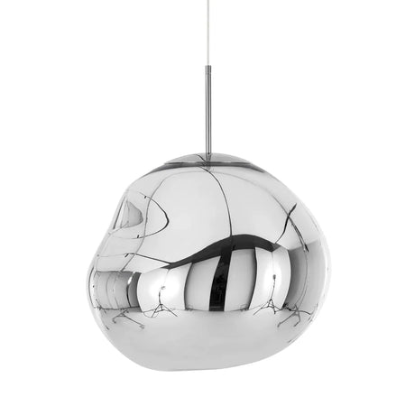 Translucent Glass Pendant Light Warm Glow