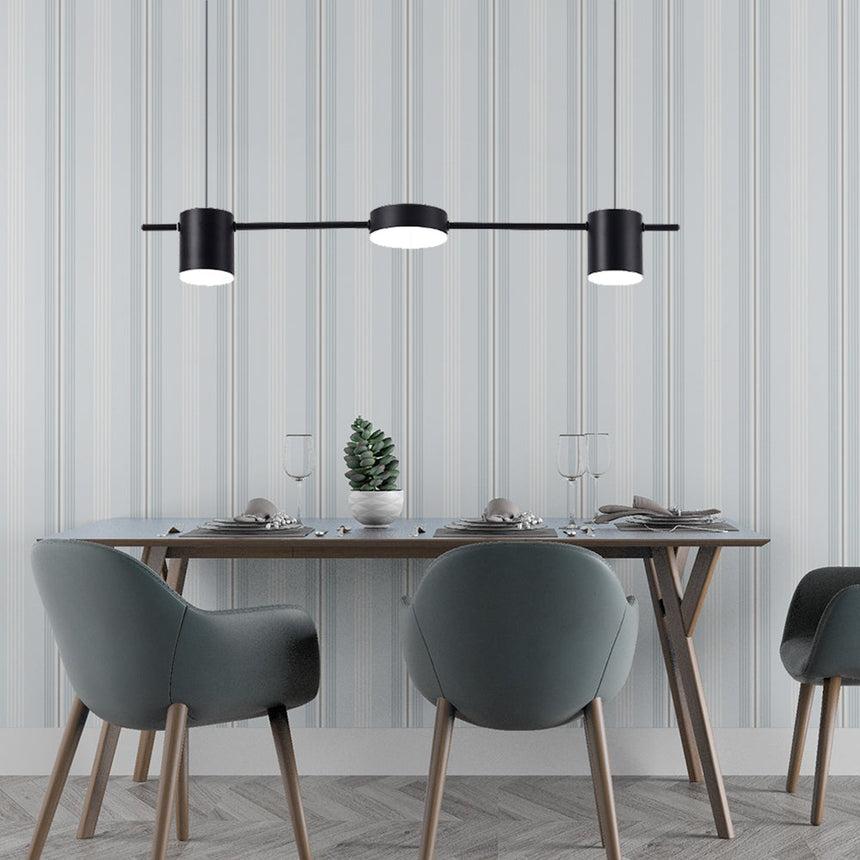 Lyria Drum Pendant Light Warm Light Option