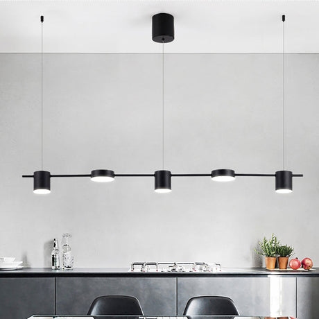 Black Gold Drum Pendant Light for Home Decor Enthusiasts