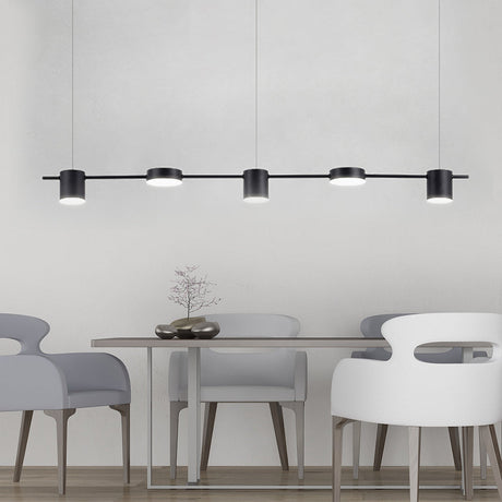 Drum Pendant Light for Living Room Ceiling