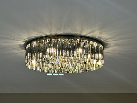 Tavian Chandelier - Flush Mount Installation Detail