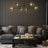 Glass pendant light for living room decor