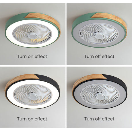 Boreal Timber Ceiling Fan Blade Rotation Detail - OpalDwell
