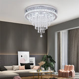 Metal Luna Crystal Lamp for Hallway