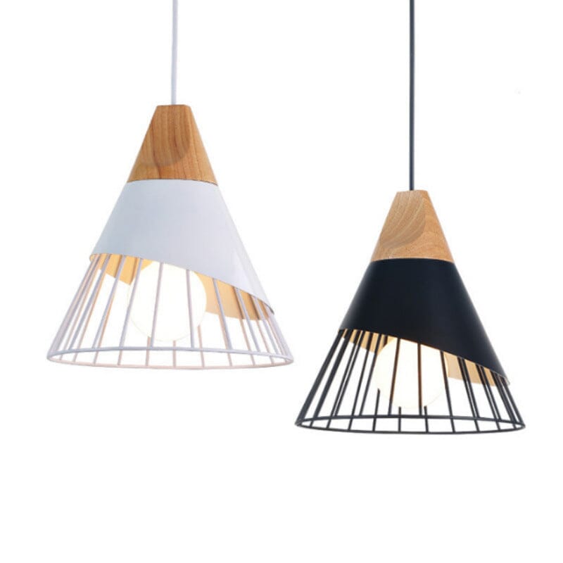 Iron Pendant Light - Metal Finish Detail